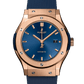 Classic Fusion King Gold Blue Watch