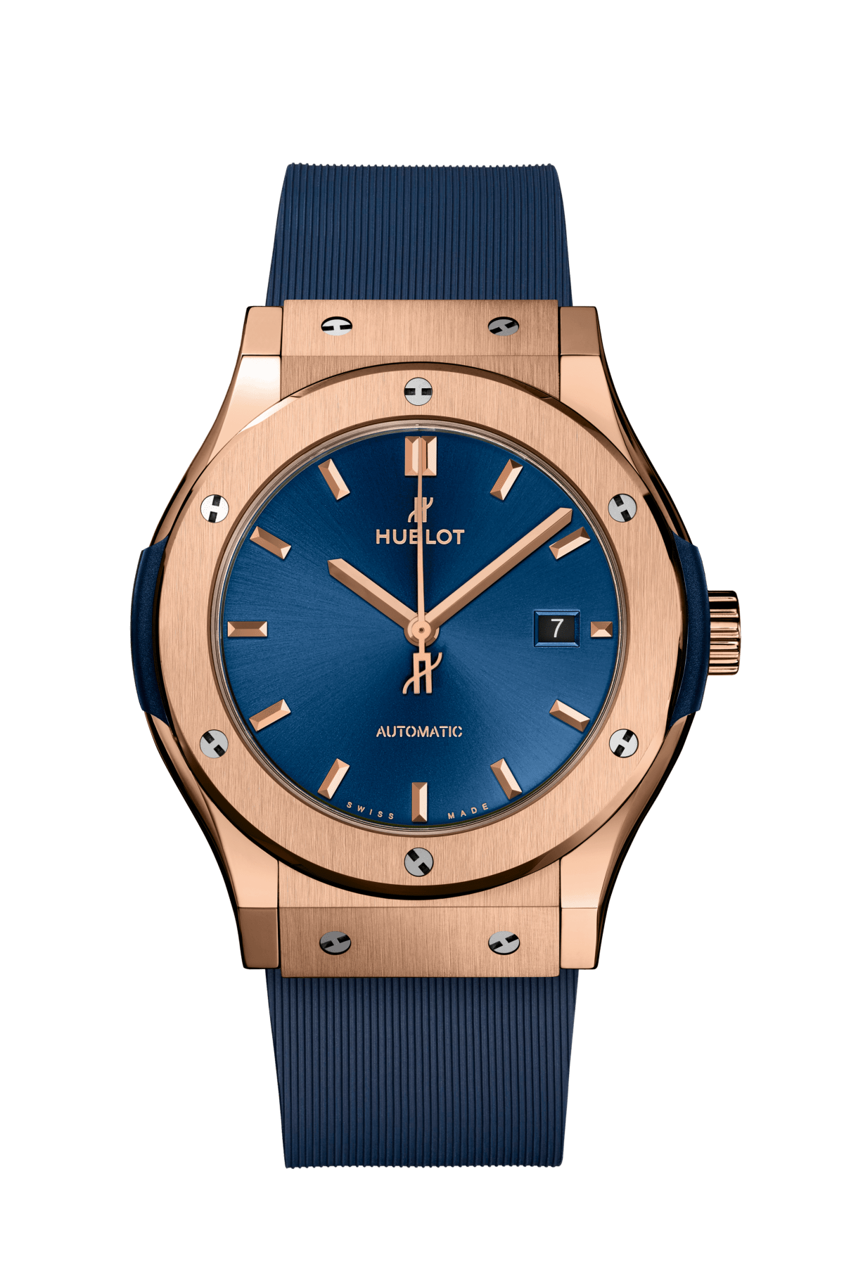 Classic Fusion King Gold Blue Watch