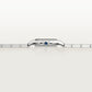 Panthère de Cartier Small 23mm x 30mm Steel Blue Crown Silvered Dial Steel Bracelet Quartz Watch
