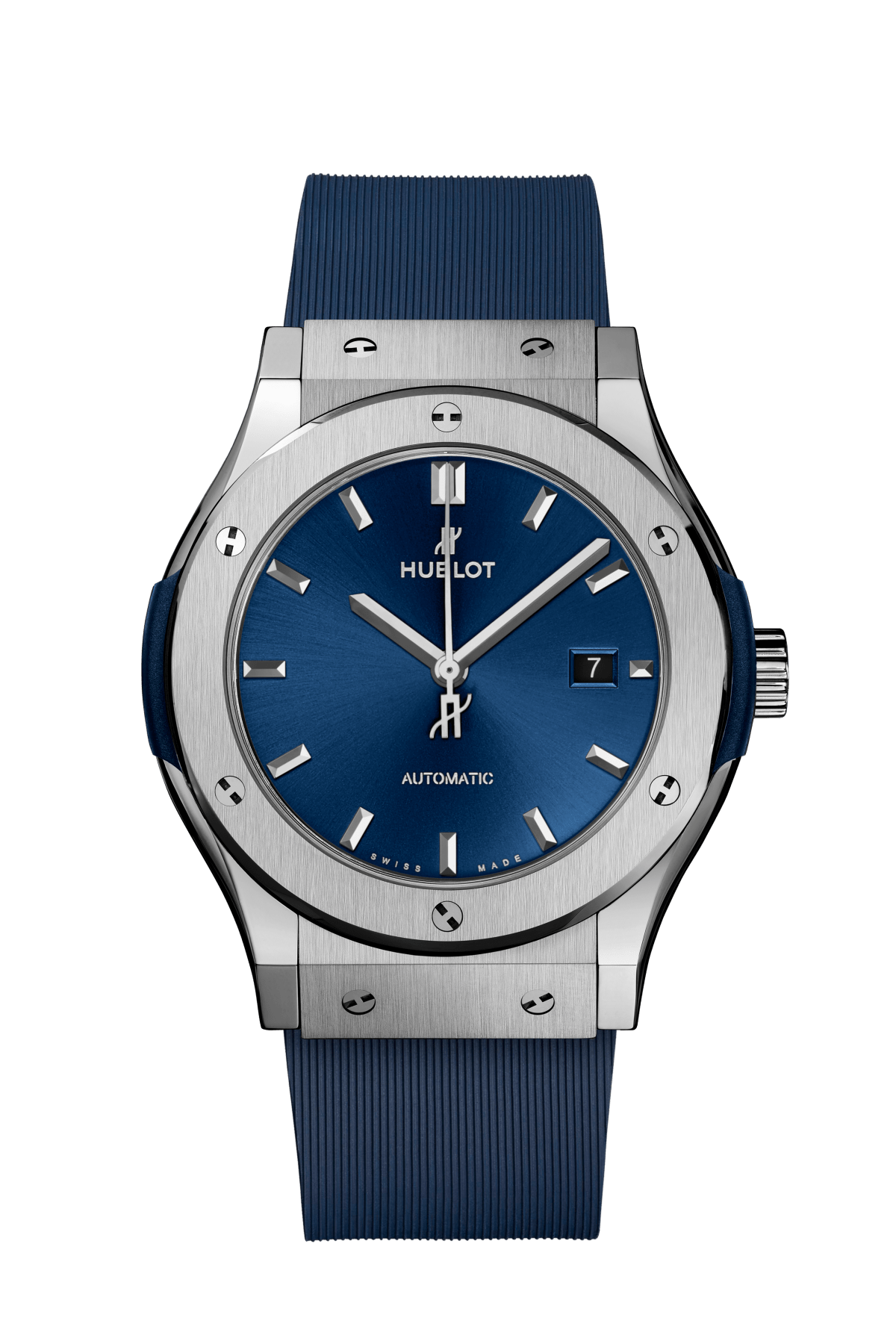 Classic Fusion Titanium Blue Watch