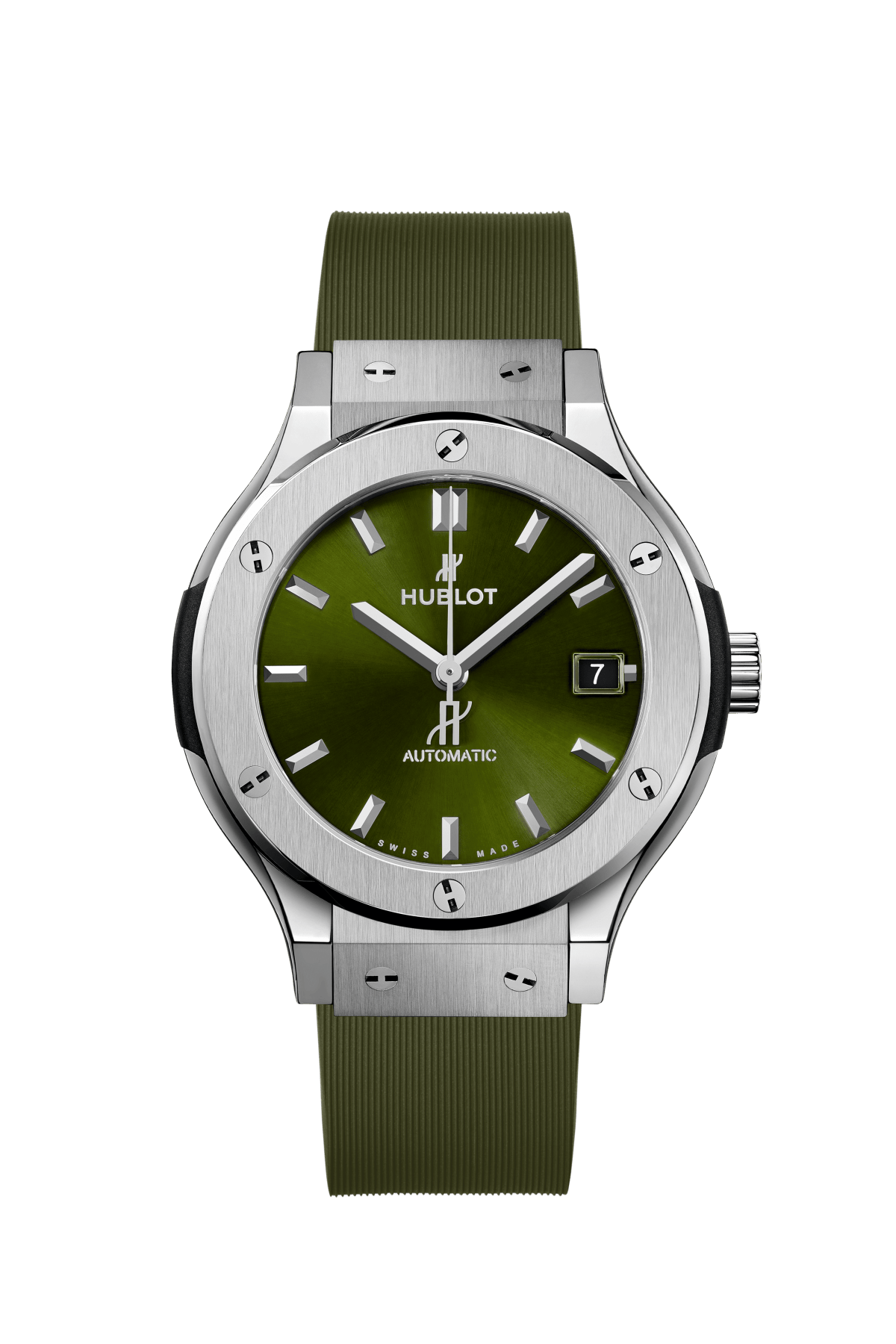 Classic Fusion Titanium Green 38 mm