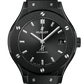 Classic Fusion Black Magic 38 mm Black Ceramic Rubber Strap Watch