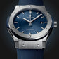 Classic Fusion Titanium Blue Watch