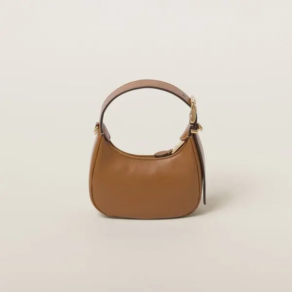 Miu Miu Leather Hobo Bag