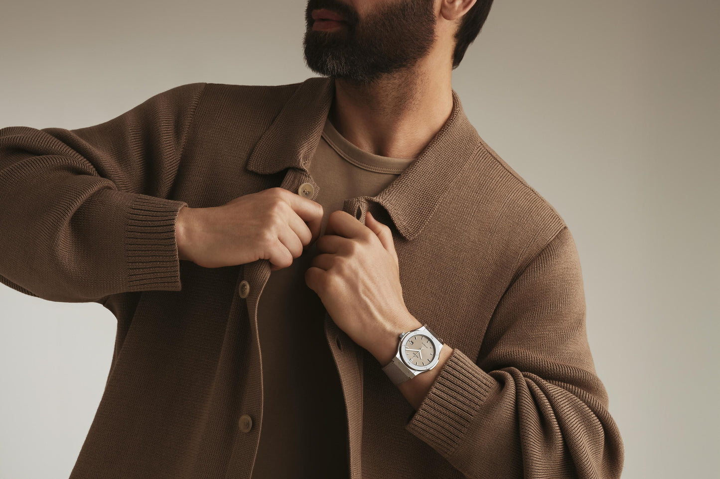 Classic Fusion Essential Taupe 45 mm Watch