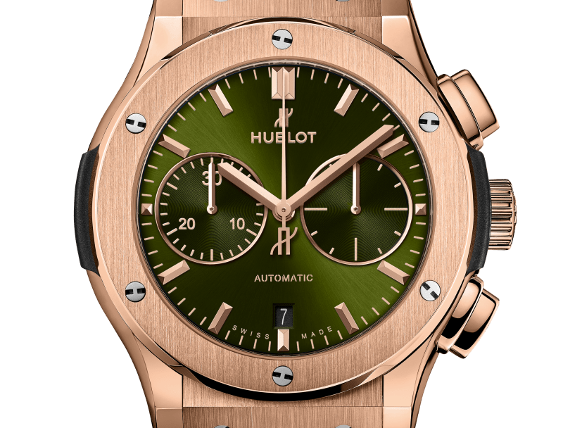 Classic Fusion Chronograph King Gold Green
