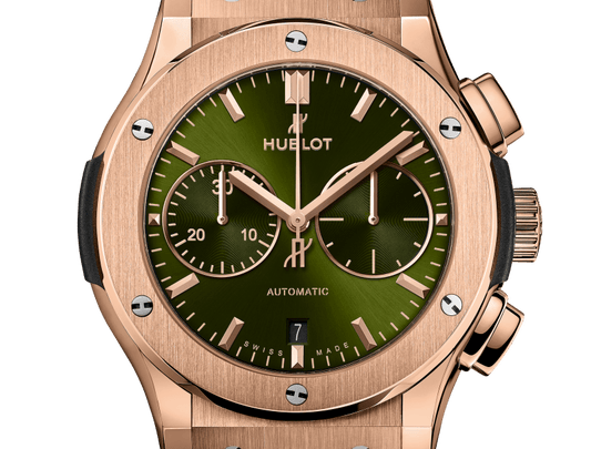 Classic Fusion Chronograph King Gold Green