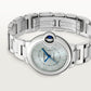Ballon Bleu 33mm Steel Automatic Silvered Sunray-Brushed Dial Steel Bracelet Watch