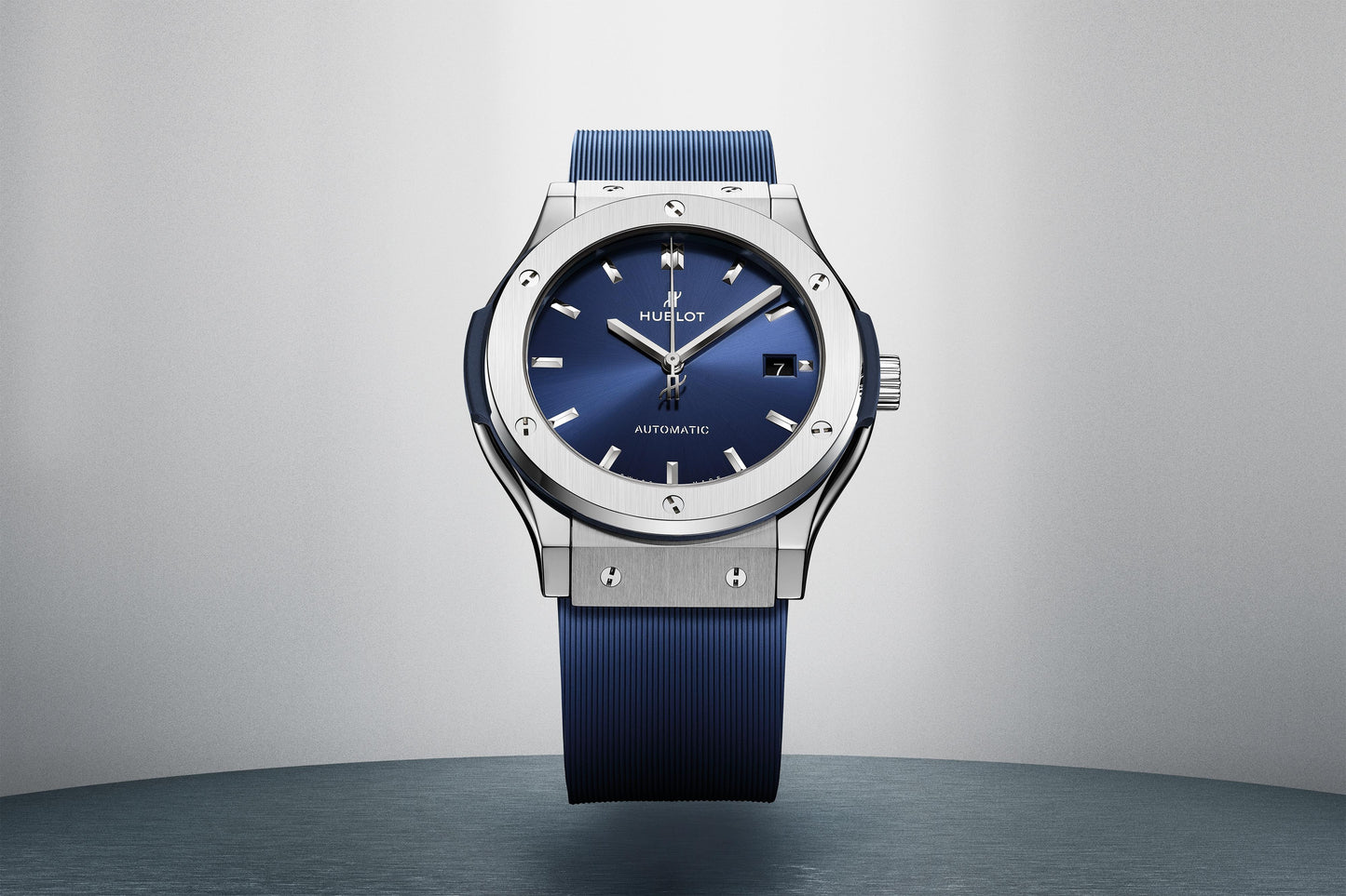 Classic Fusion Titanium Blue Watch