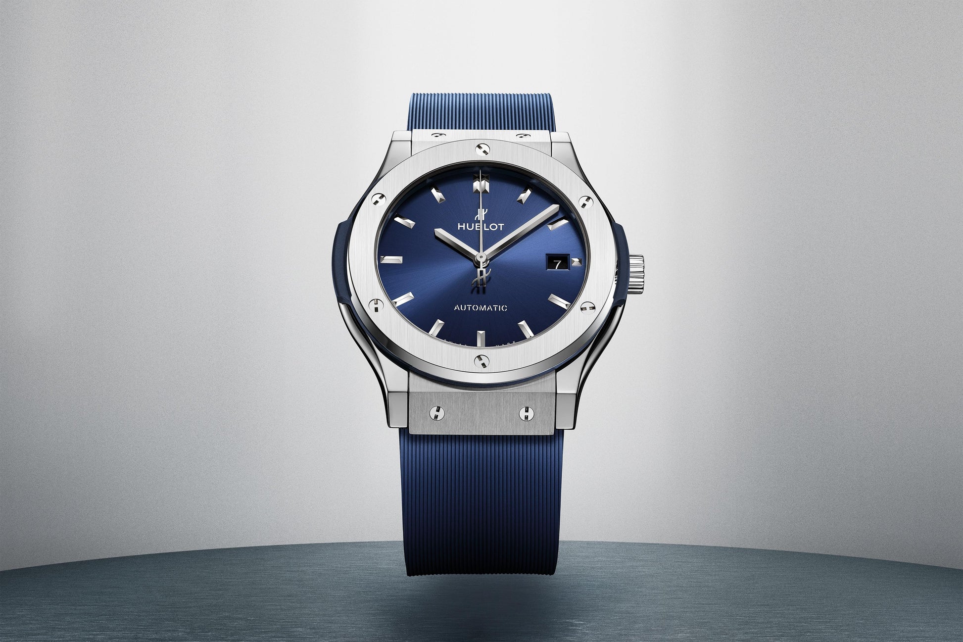 Classic Fusion Titanium Blue Watch