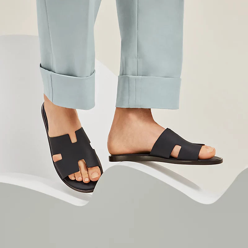Marine - Étoupe Izmir sandal