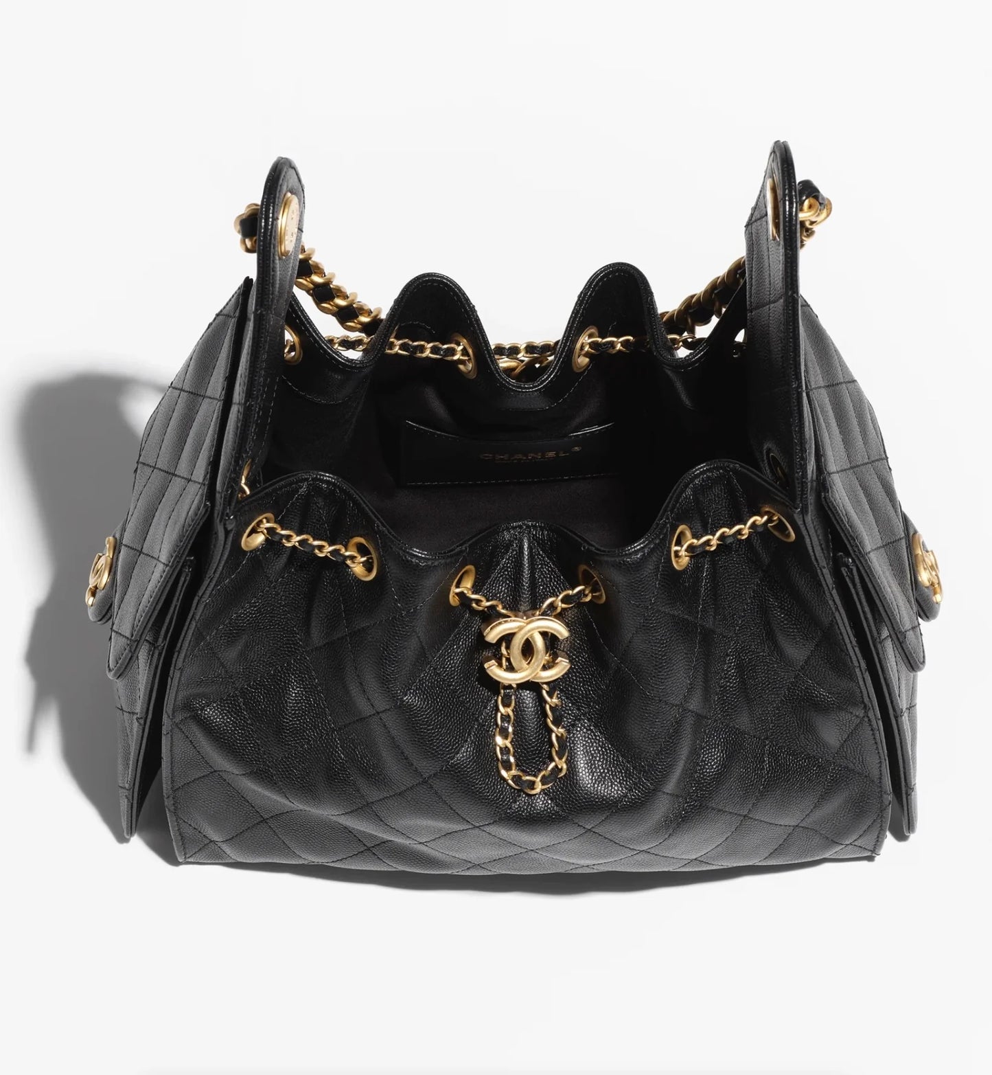 Handbag 25 Caviar Leather Small Size /01
