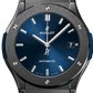 Classic Fusion Ceramic Blue 45 mm