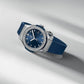 Classic Fusion Titanium Blue Diamonds 33 mm