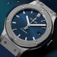 Classic Fusion Titanium Blue 38 mm