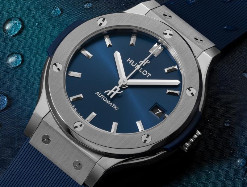 Classic Fusion Titanium Blue 38 mm
