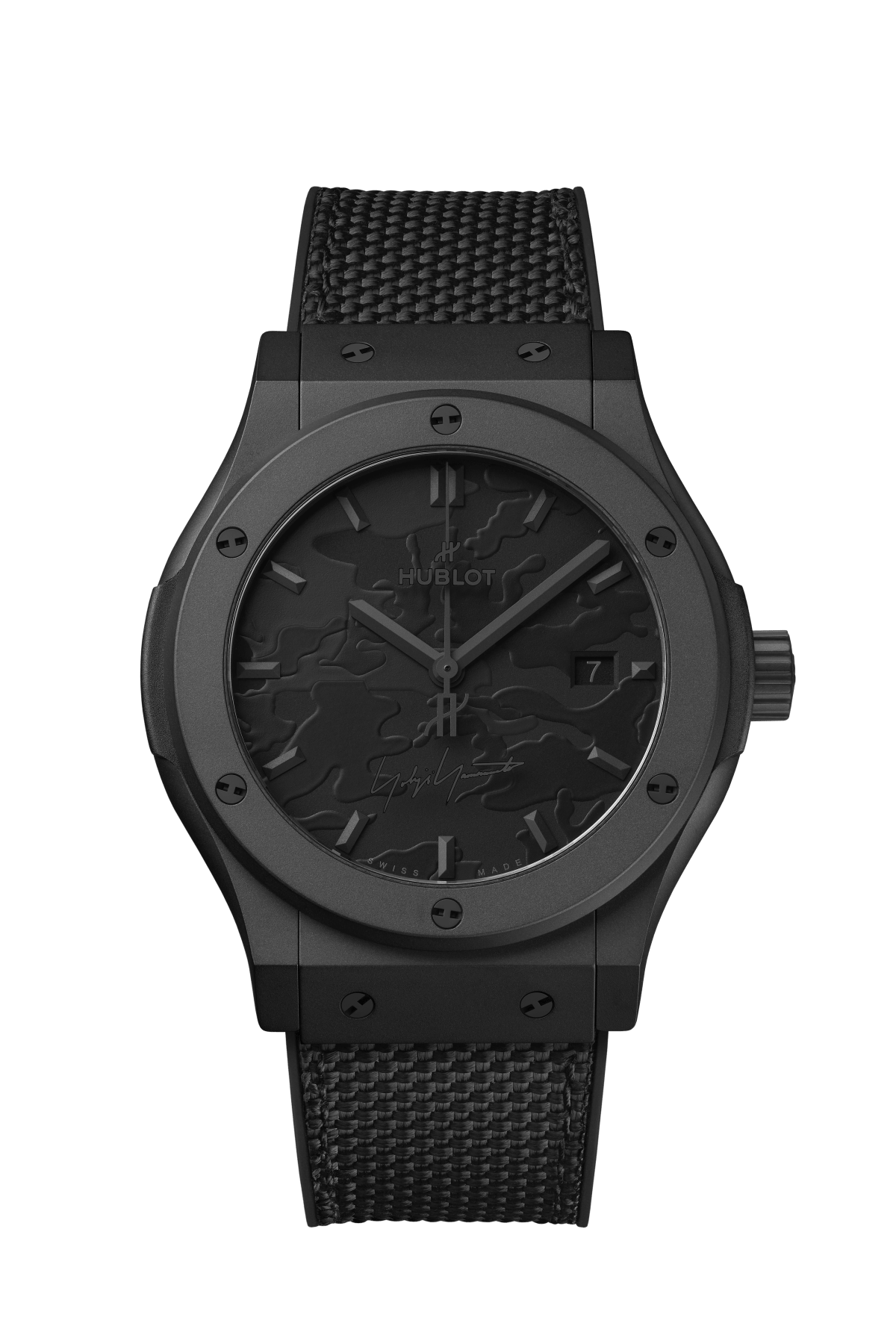Classic Fusion Yohji Yamamoto All Black Camo 42 mm