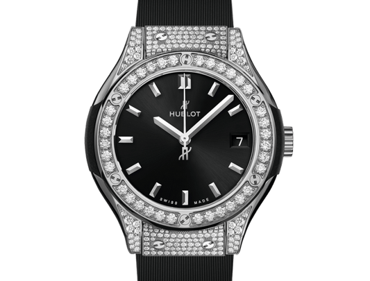 Classic Fusion Titanium Pavé Watch