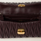 Miu Miu Matelassé Nappa Leather Shoulder Bag