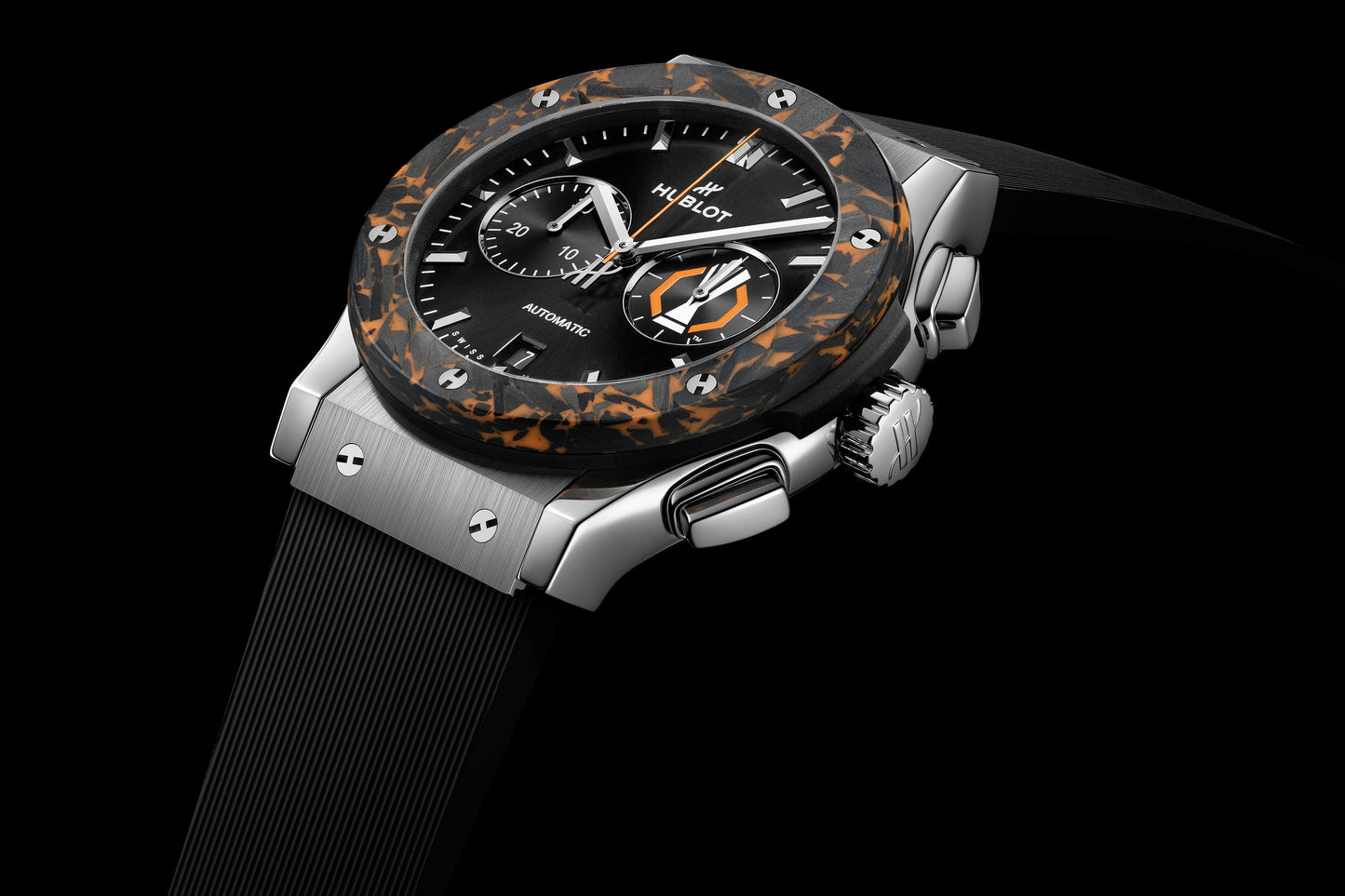 Classic Fusion Chronograph UEFA Europa League Titanium Carbon 42 mm