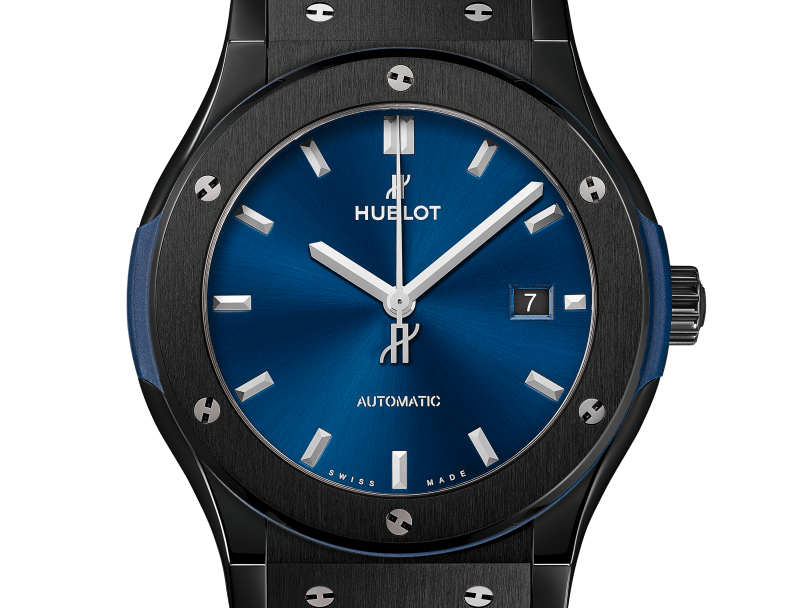 Classic Fusion Ceramic Blue 42 mm Watch