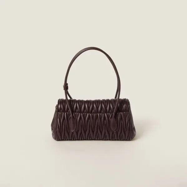 Miu Miu Matelassé Nappa Leather Shoulder Bag