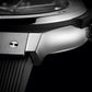 Classic Fusion Titanium Black Sunray Dial Rubber Strap Watch