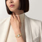 Panthère Small 30.3mm x 22.0mm Yellow Gold Diamond Case Diamond Crown Silvered Dial Yellow Gold Bracelet Quartz Watch