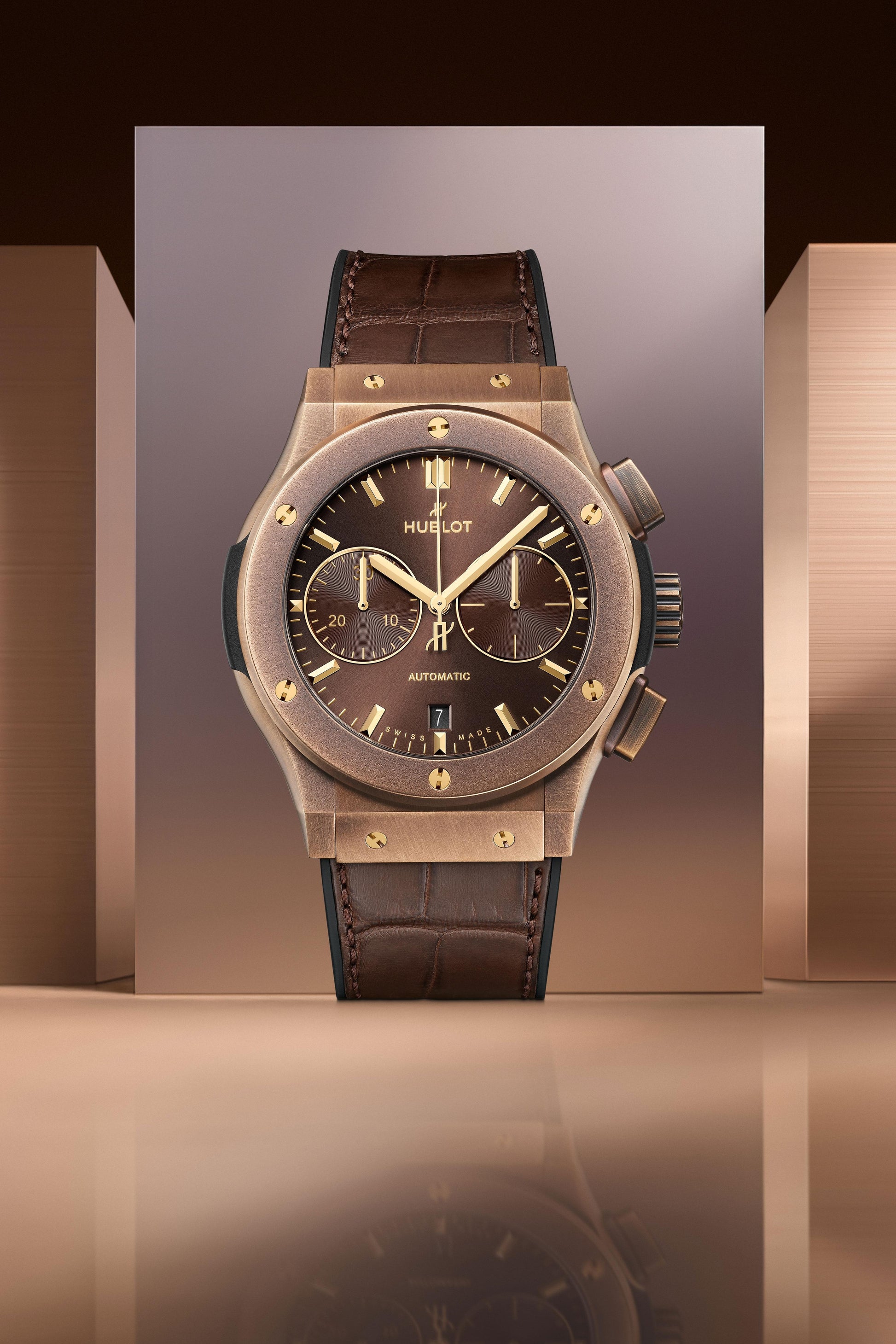 Classic Fusion Chronograph Bronze Brown 45 mm