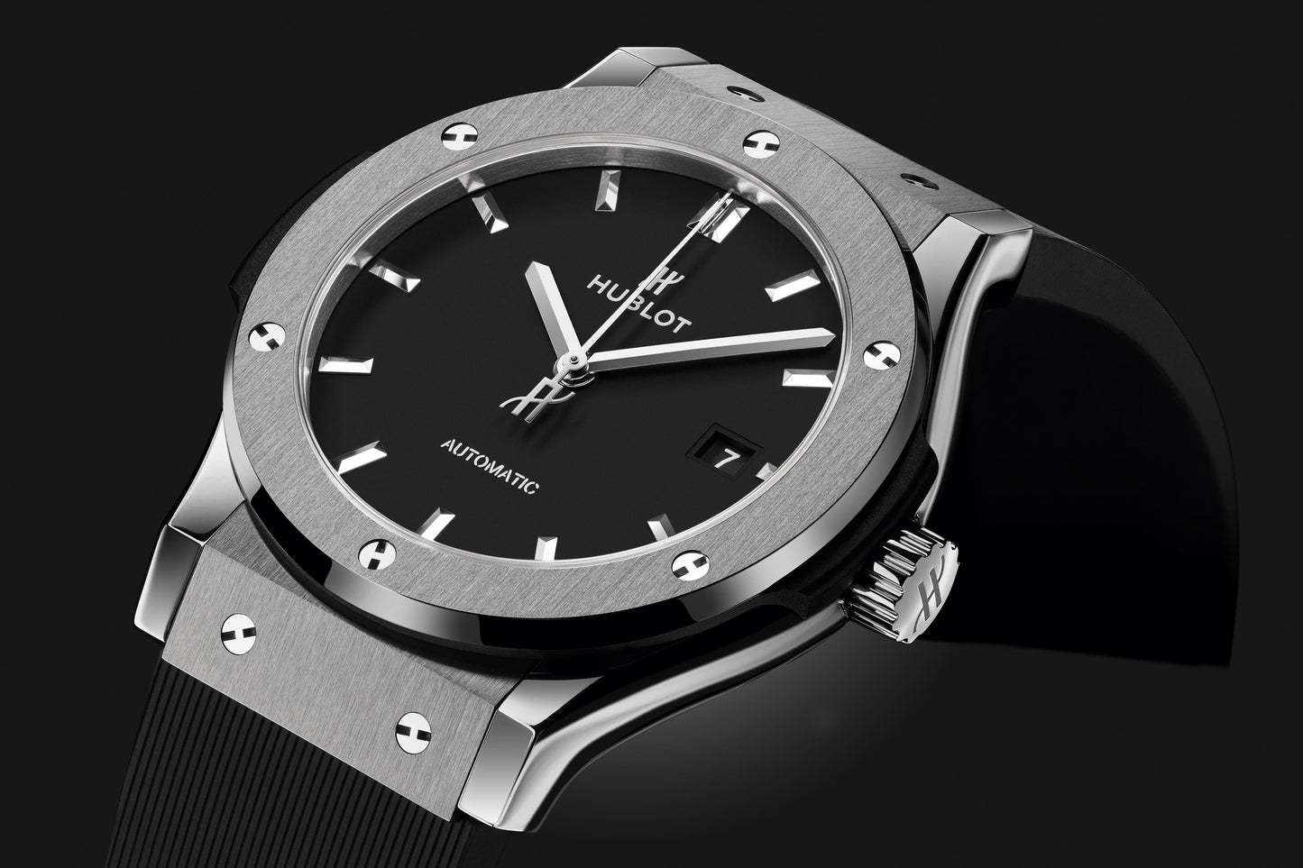 Classic Fusion Titanium on Rubber Watch