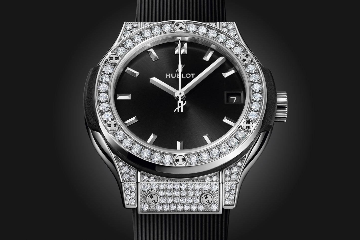 Classic Fusion Titanium Pavé Watch