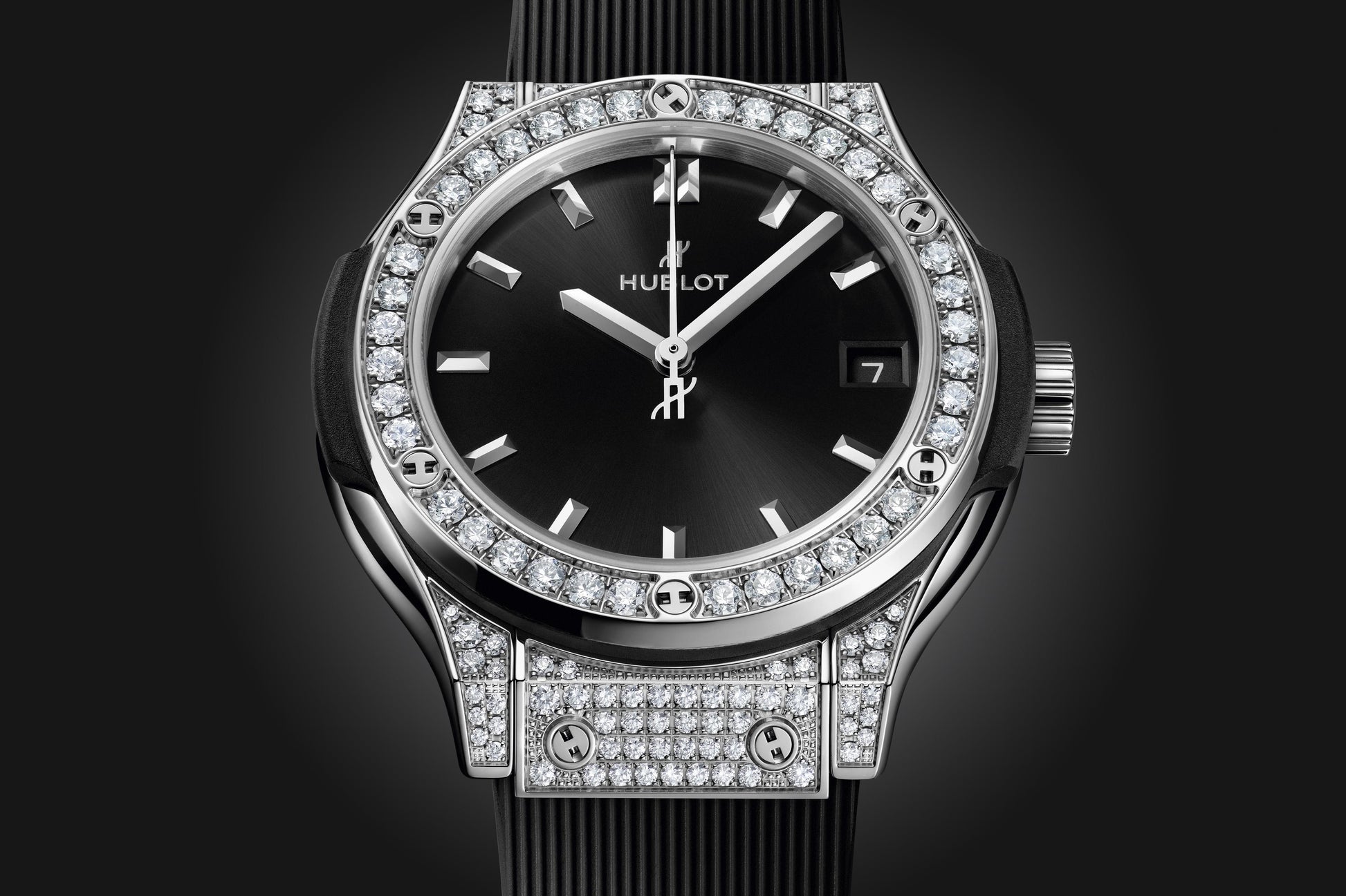 Classic Fusion Titanium Pavé Watch
