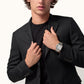 Santos de Cartier Large 39.8mm Titanium Silvered Opaline Dial Titanium Bracelet Self-Winding Watch