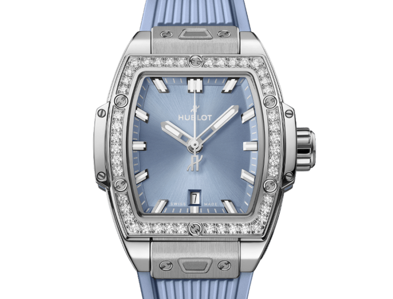 Spirit of Big Bang Steel Coal Blue Diamonds 32 mm