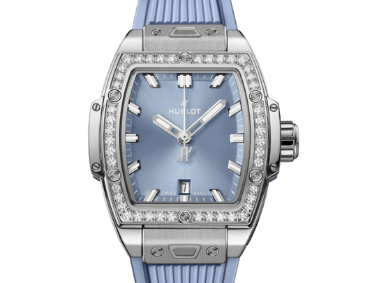 Spirit of Big Bang Steel Coal Blue Diamonds 32 mm