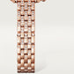 Panthère de Cartier Small 30.3mm x 22mm Rose Gold Diamond Bezel Diamond Crown Silvered Dial Rose Gold Diamond Bracelet Quartz Watch
