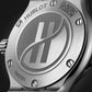 Classic Fusion Titanium Black Sunray Dial Rubber Strap Watch