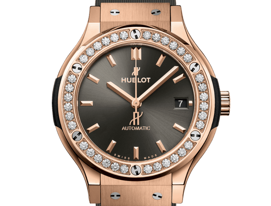 Classic Fusion Racing Grey King Gold Diamonds 38 mm