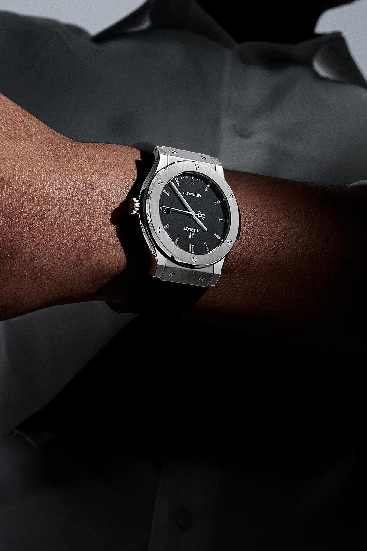Classic Fusion Titanium Rubber 45 mm