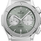 Classic Fusion Chronograph Titanium Sage Green 45 mm