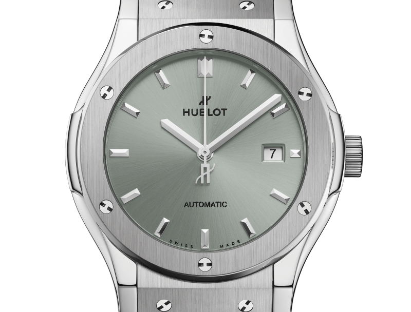 Classic Fusion Titanium Sage Green 42 mm
