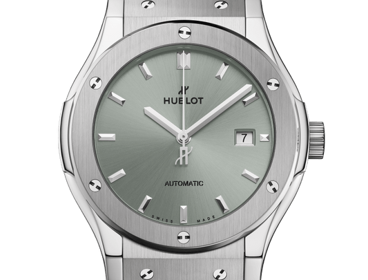 Classic Fusion Titanium Sage Green 42 mm