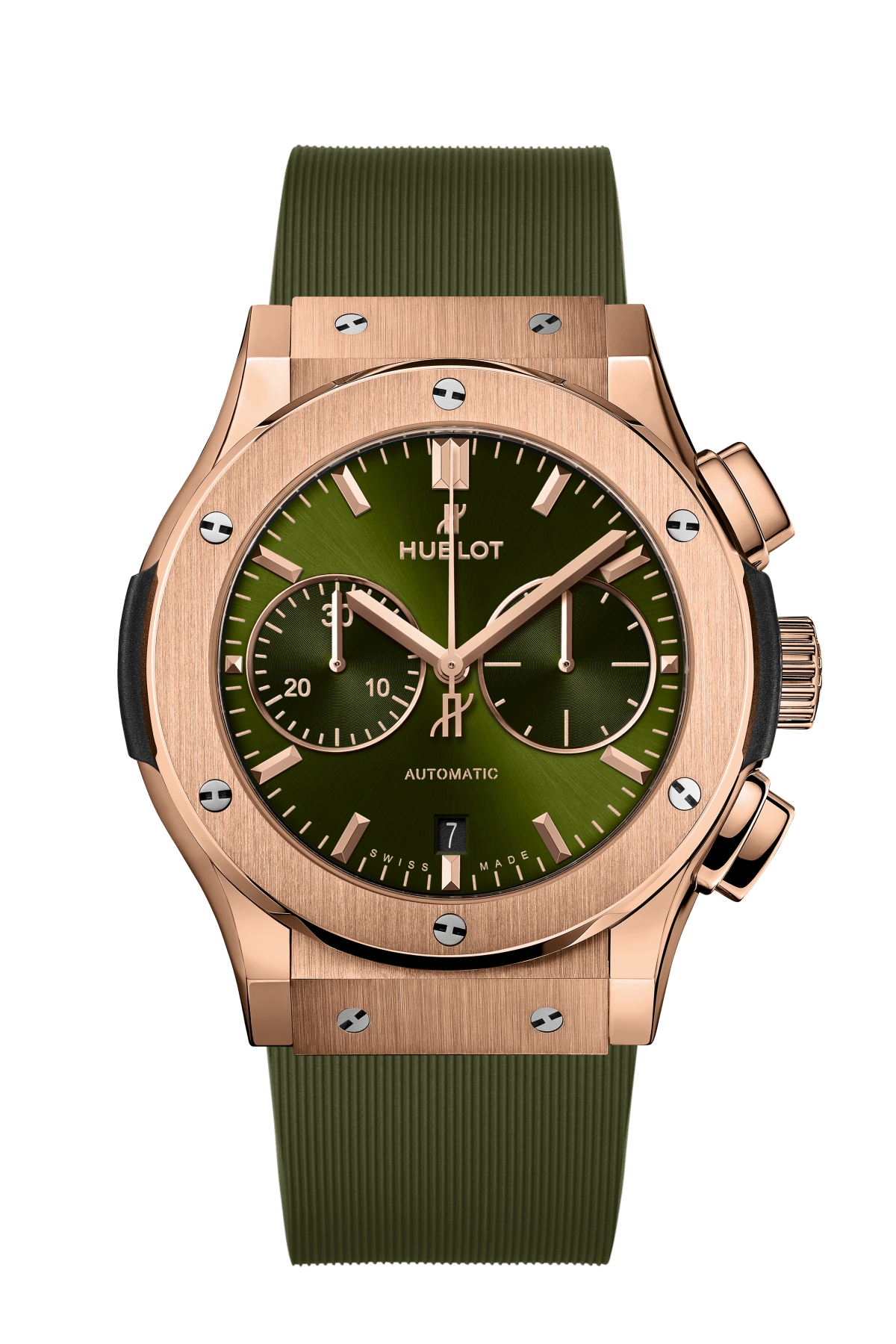 Classic Fusion Chronograph King Gold Green