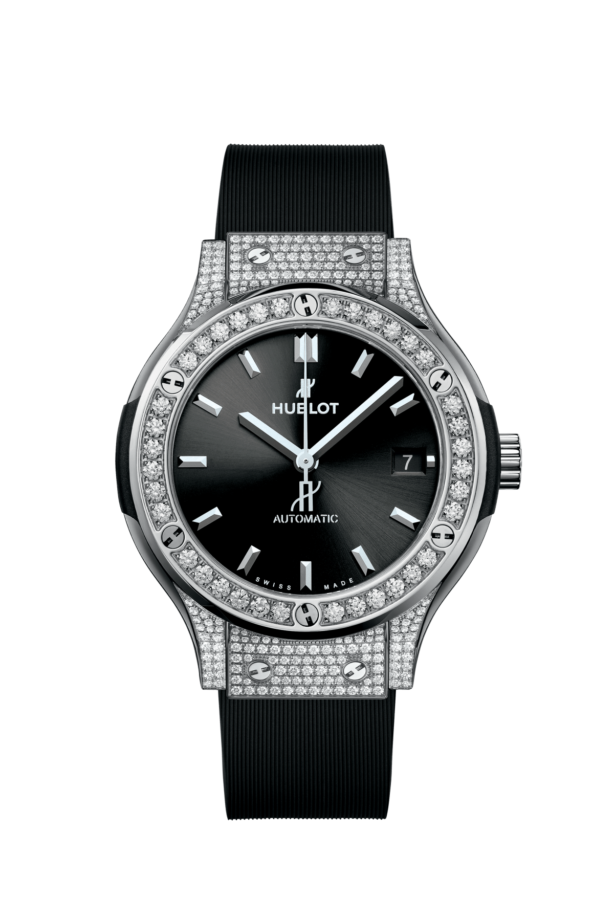 Classic Fusion Titanium Pavé Watch
