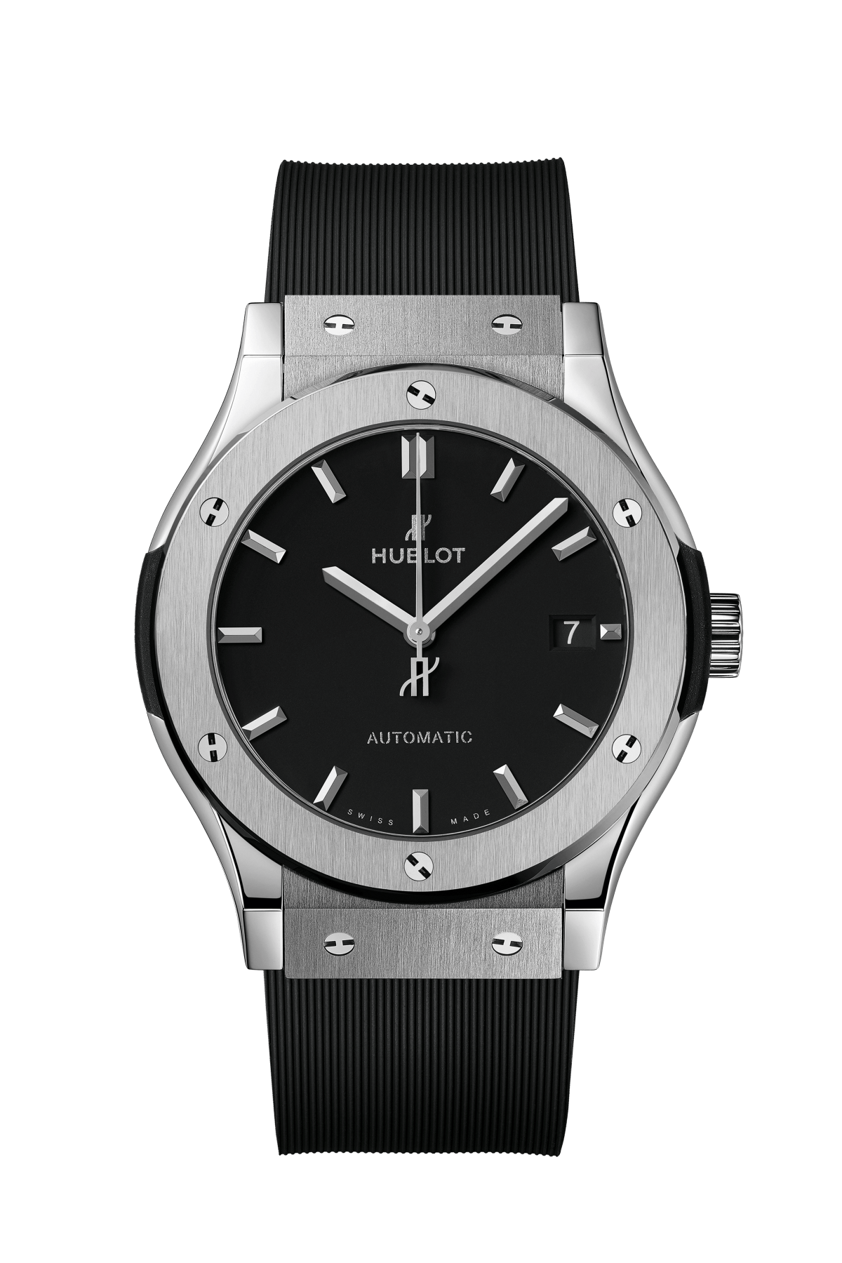 Classic Fusion Titanium on Rubber Watch