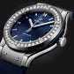 Classic Fusion Titanium Blue Diamonds 38 mm Watch