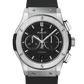 Classic Fusion Chronograph Titanium on Rubber Watch