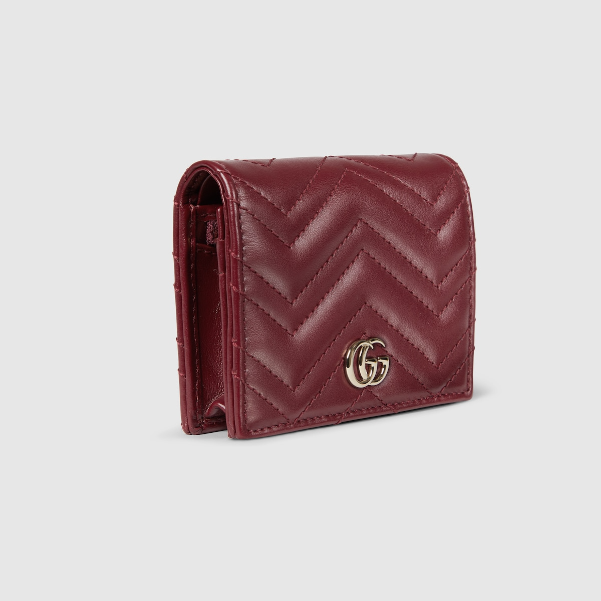 Gucci Marmont Quilted Card Case Wallet