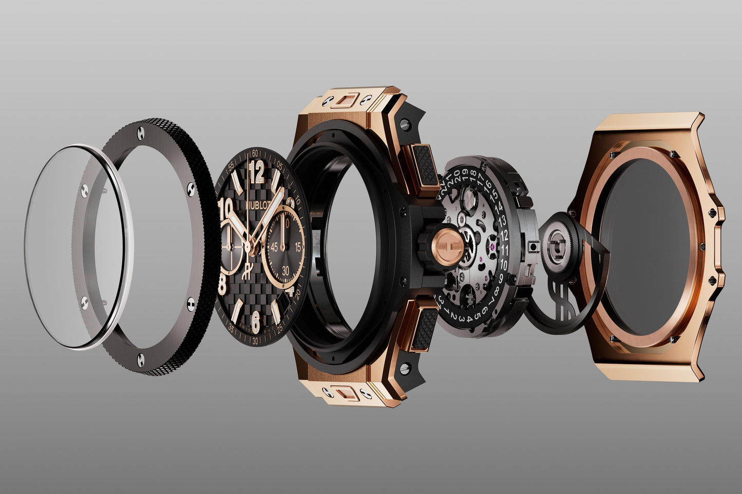 Big Bang Original Unico King Gold Ceramic 43 mm