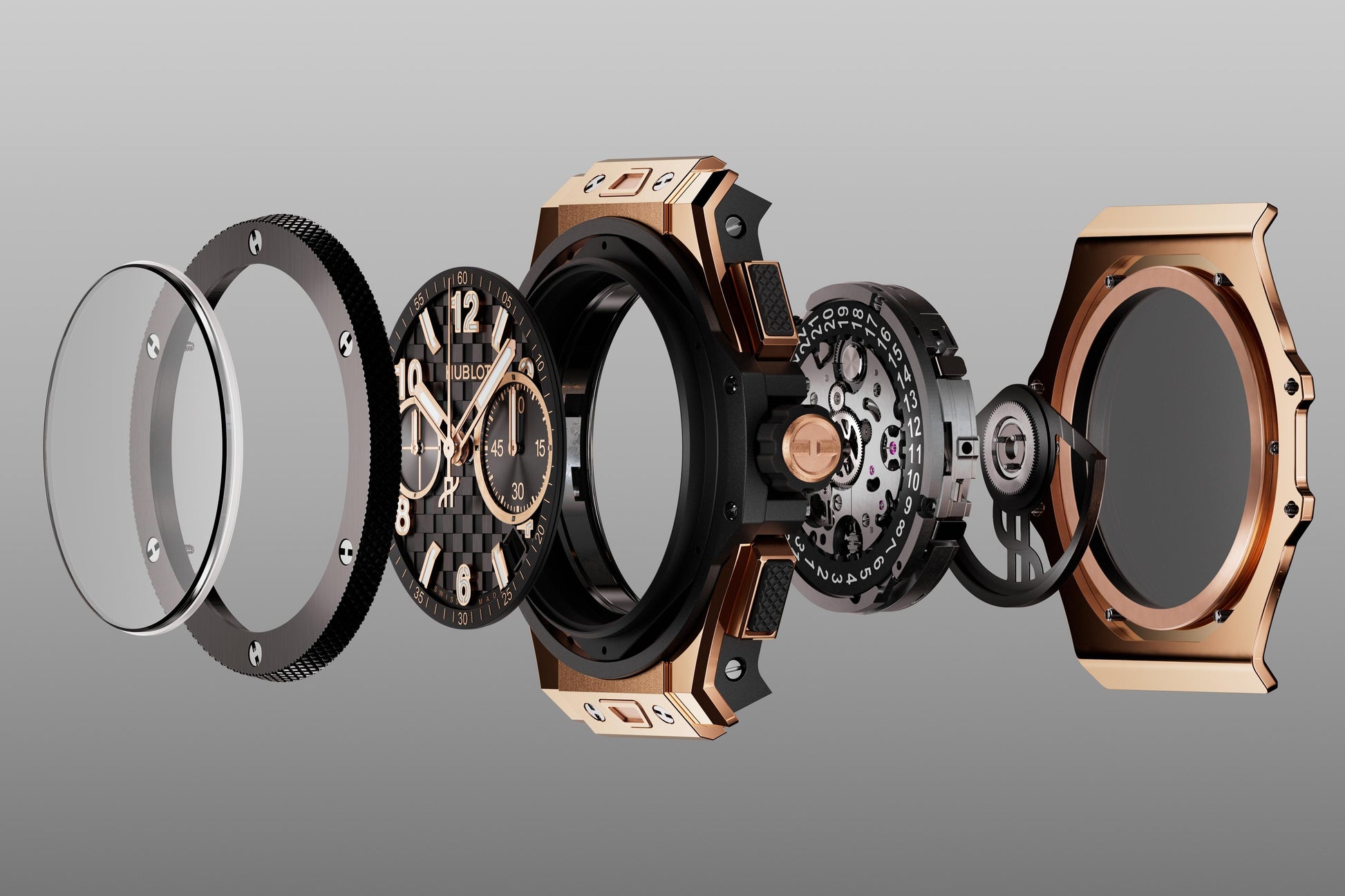 Big Bang Original Unico King Gold Ceramic 43 mm